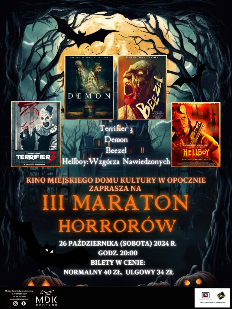 III Maraton Horrorów w MDK!