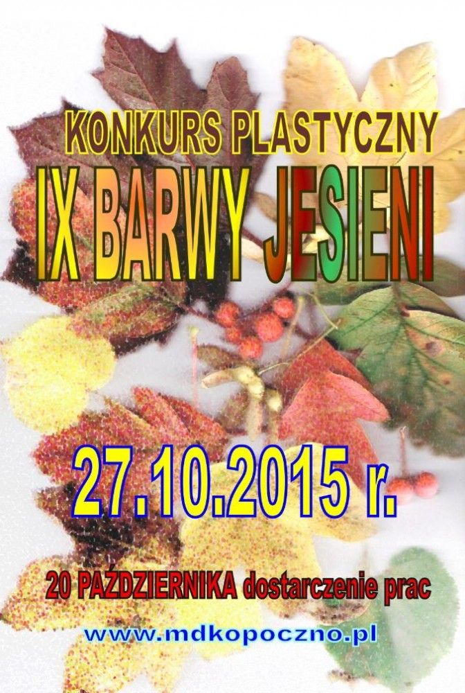 Plakat Barwy Jesieni